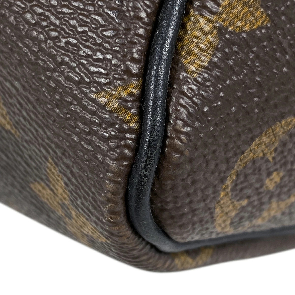 Louis Vuitton Keepall Bandouliere Shoulder Bag Macassar Brown Noir Black - Picture 6 of 7